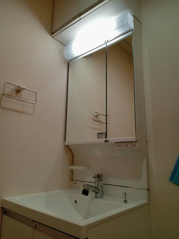 川崎市多摩区登戸の賃貸マンションの洗面所