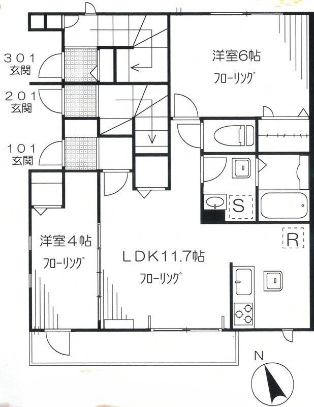 Klein Basisの間取り
