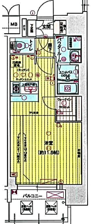 プレサンス　ＴＨＥ　栄の間取り