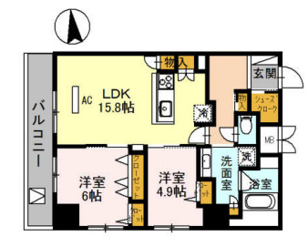 グランセジュール江坂の間取り|グランセジュール江坂　間取り
