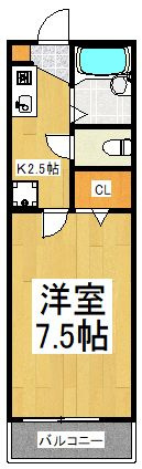 メゾンドプレステージの間取り