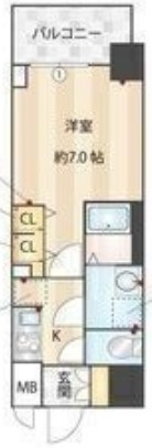 S-RESIDENCE名駅Northの間取り
