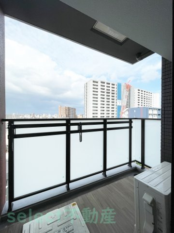 S-RESIDENCE名駅Northのバルコニー
