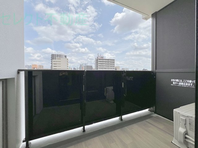 ルネフラッツ名駅南のバルコニー