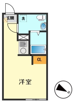 アンドレジデンス亀有の間取り
