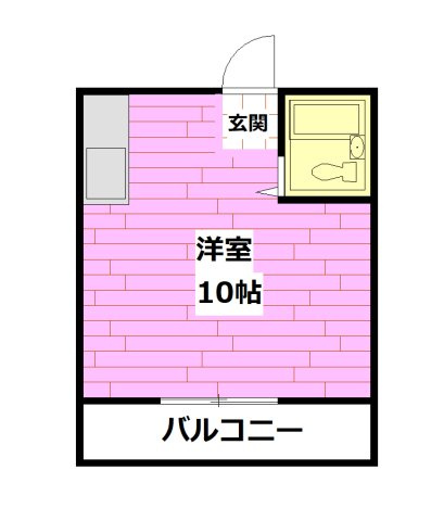 クルベットⅠの間取り