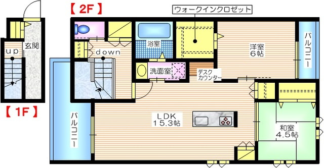 ＢＯＲＩＫＩ湘南台の間取り