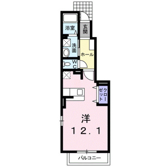 【間取り】 | アーバンハイツ岩崎Ｅ
