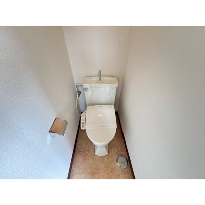 【トイレ】 | ハイツ霜越 | ゆったりとした空間のトイレです