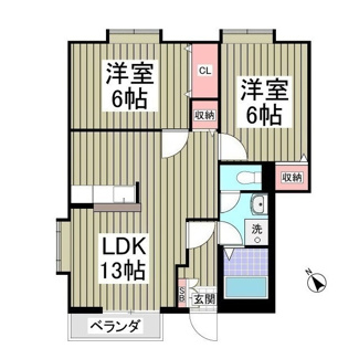 【間取り】 | モダンピープルＢ棟