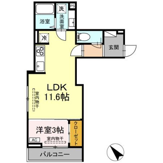 【間取り】 | D-ROOM若宮