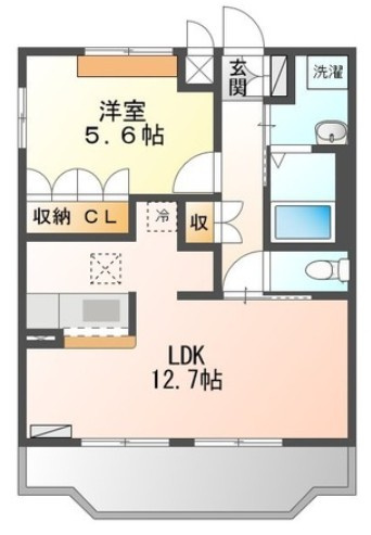 【仲介手数料：50％OFF】対象物件！の間取り