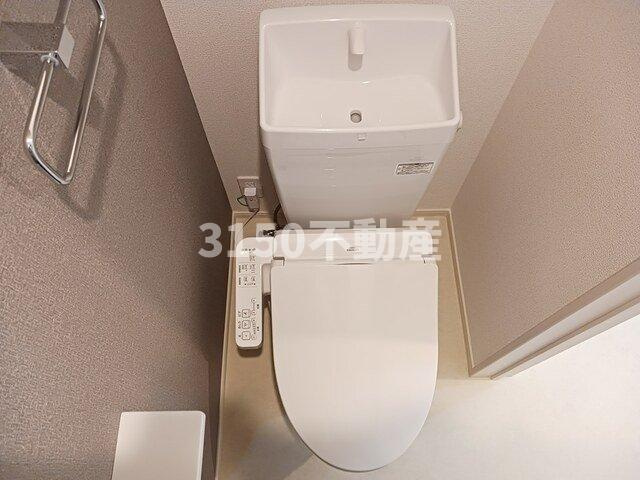 ヴァンクールⅤのトイレ|清潔感のあるトイレです