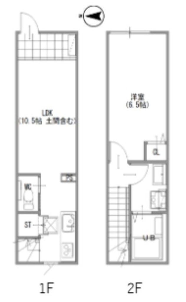 MOK-TERRACE HACHIOJIの間取り