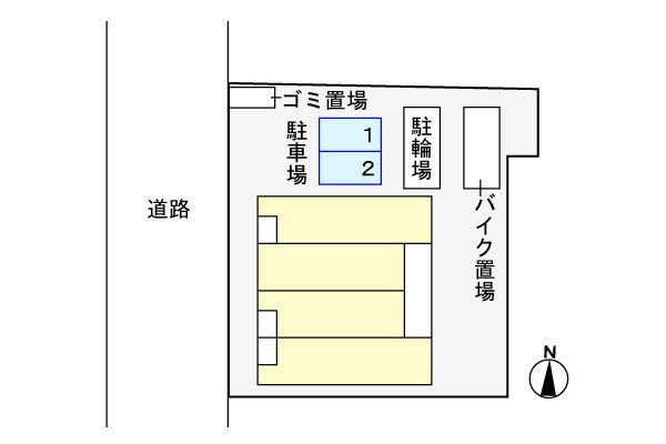 エース輝の区画図