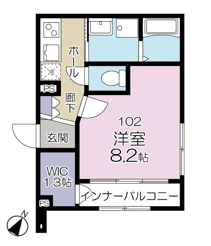 HiroレジデンスＭ の間取り