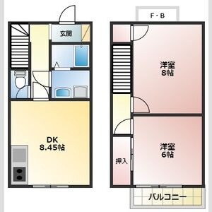 【間取り】 | メゾネットスィスル