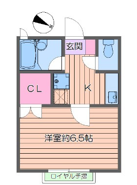 クレドールⅡの間取り