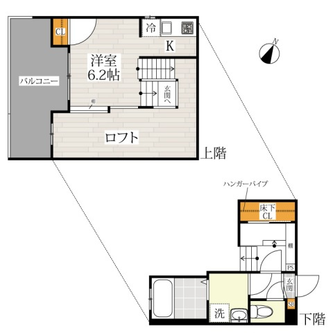 【間取り】 | CB和白ヒナタ