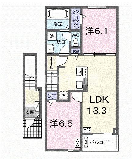 ジュピターⅡの間取り