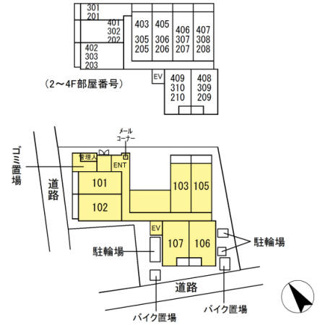 【区画図】