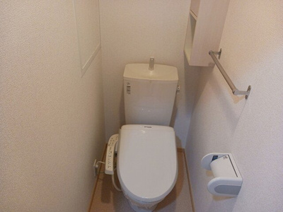 【トイレ】 | カレントⅡ | 清潔感のあるトイレです