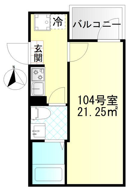 Ｍ－ＳＱＵＡＲＥの間取り