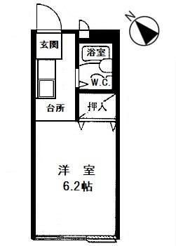 【間取り】 | コーポガーデニア
