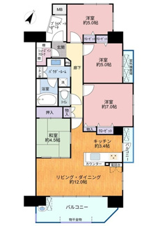 【間取り】 | ＢＥＬＩＳＴＡ矢賀