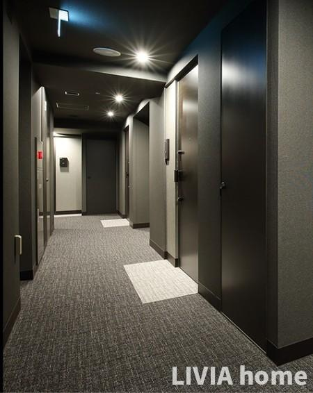 港区六本木５丁目の賃貸マンションの玄関