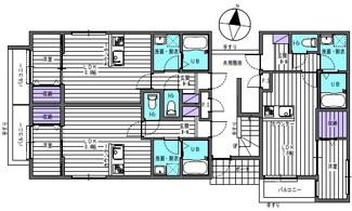 【間取り】 | 安芸郡府中町浜田２丁目　売マンション