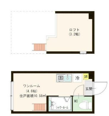 ハーモニーテラス豊島Ⅱの間取り