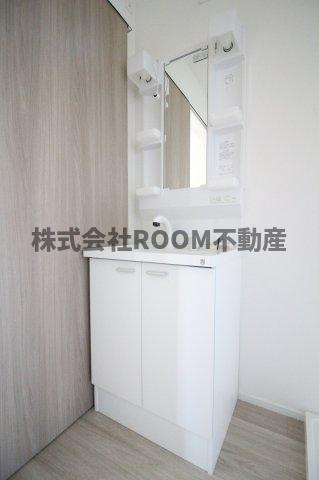 アンジュテンハイツの独立洗面台|使いやすい独立洗面台です