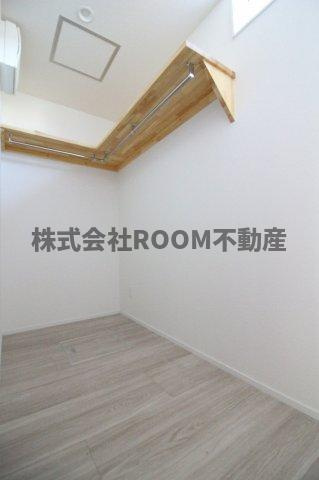 アンジュテンハイツの収納|大きなものも収納できそうです