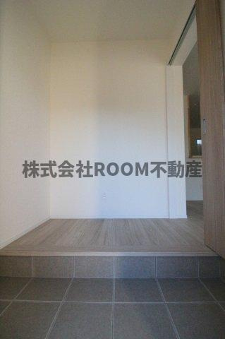 アンジュテンハイツの玄関|ゆったりとした玄関です