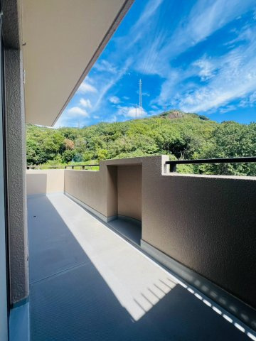 ライオンズマンション須磨妙法寺のバルコニー