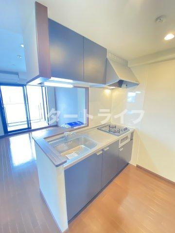 大阪市淀川区西三国４丁目の賃貸マンションのキッチン