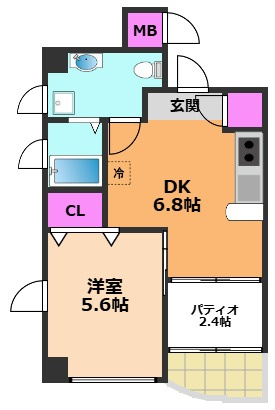 LA・REJOUIRの間取り