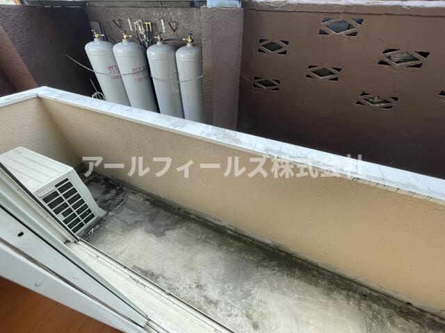 ステップ二ツ木のバルコニー