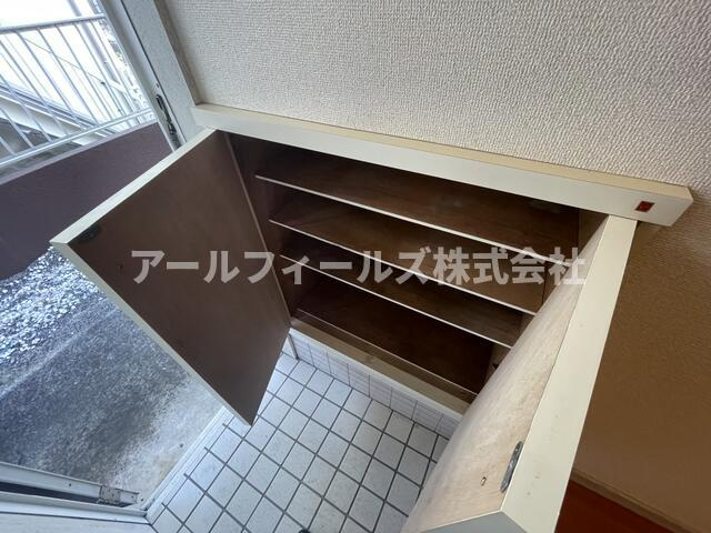 ステップ二ツ木の収納