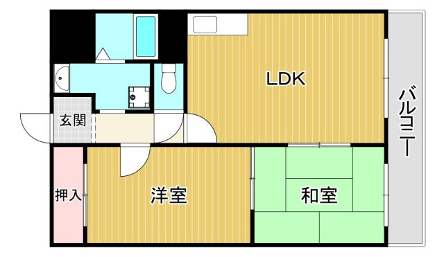【間取り】 | パレ城北