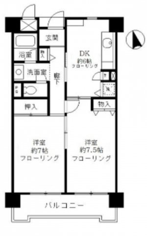 ソレイユ西六郷の間取り|間取り
