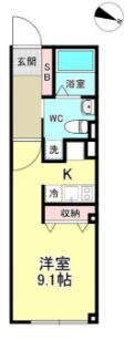 シャインパーク錦糸町の間取り