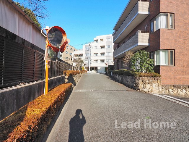 【外観】 | 碑文谷ヒルズサレジオ通り | きれいに手入れされた植栽の緑が広がる上品な外観です！青空とのコントラストが美しく毎日を爽やかに彩ります♪