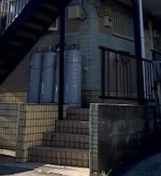 コーポ上村のエントランス