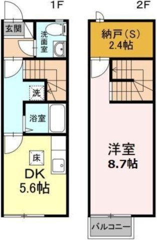 ボナールハウス新川の間取り