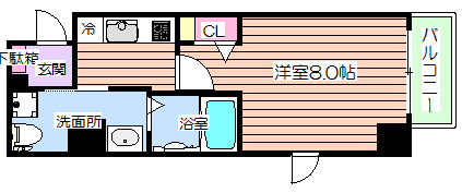 【間取り】 | メインステージ西天満 T’s square