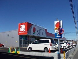 ドラッグストアセキ 高坂店まで390m