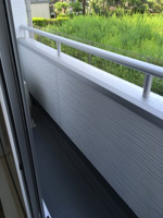 陽当たり良好なバルコニーです