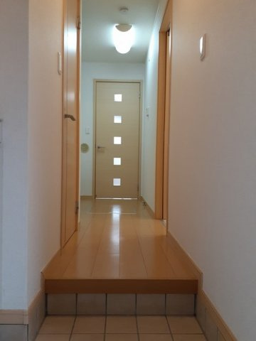 毎日通る玄関はこちらです